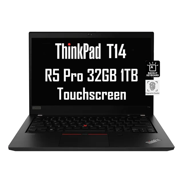 Laptop De Negocios Lenovo Thinkpad T14 (pantalla Táctil Fhd