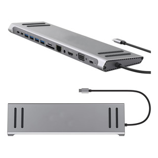 Adaptador Hub Usb C 13 Em 1 Conexão Rápida, Portátil Adaptador Hub Usb C 13 Em 1 Conexão Rápida, Portátil
