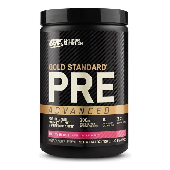 Optimum Nutrition Gold Standard Advanced, 20 Dosis, Antes De