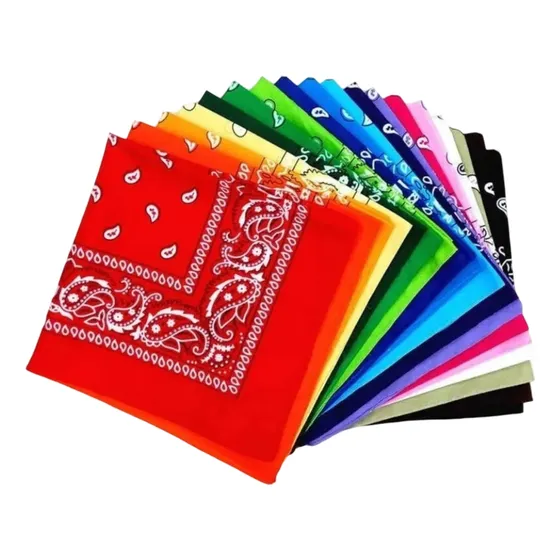 Pañoleta Bandana 50 X 50 Cm Moto Diseño Color A Elección