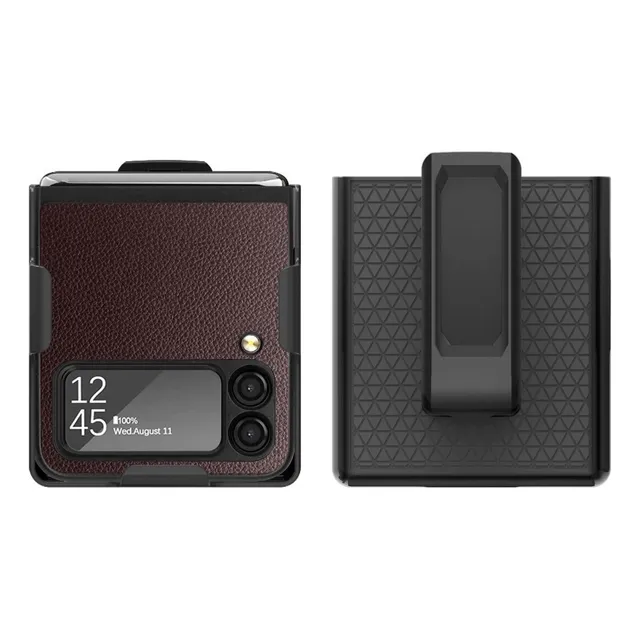 Para Samsung Galaxy Z Flip 4 Z Flip 3 Capa Com Aba