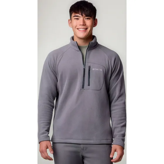 Buzo Polar Columbia Fast Trek 3 Medio Cierre Hombre 