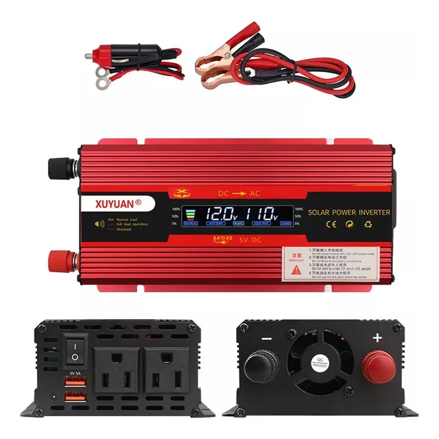 Convertidor Inversor De Coche 12v24v/4000w