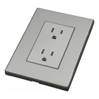 Interface De Alimentação De Aço Inoxidável 220v/16a De Pared Interface De Alimentação De Aço Inoxidável 220v/16a De Pared