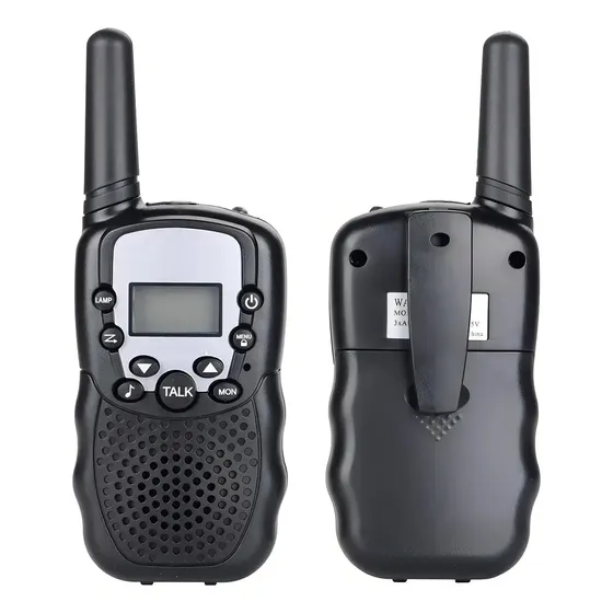 Handy Walkie Talkie Woki Toki Intercomunicadores 22 Canal X2 Negro 400-470 | Cuotas sin interés