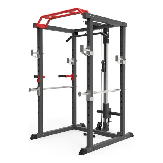 Jaula Multifuncional Power Rack R300 Gym (envio Gratis) Negro Negro