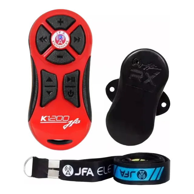 Controle Remoto Universal Longa Distância Jfa K1200 Vermelho