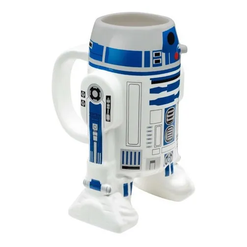 Tazas Star Wars R2d2 Taza Cafe Tarro Ceramica Pintado A Mano