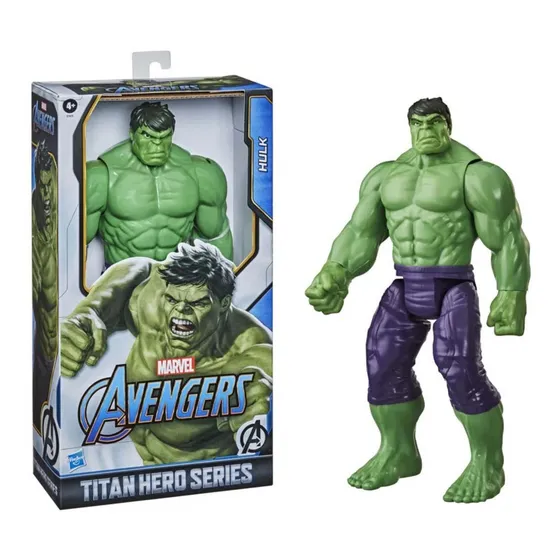 Figura De Acción Avengers Titan Hero Dlx Hulk E7475 