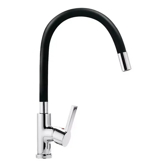 Griferia Cocina Canilla Monocomando Manguera Flexible 6020
