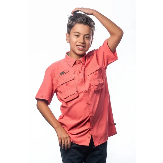 Camisas Ke Niños Manga Corta Ref. Jc01-28