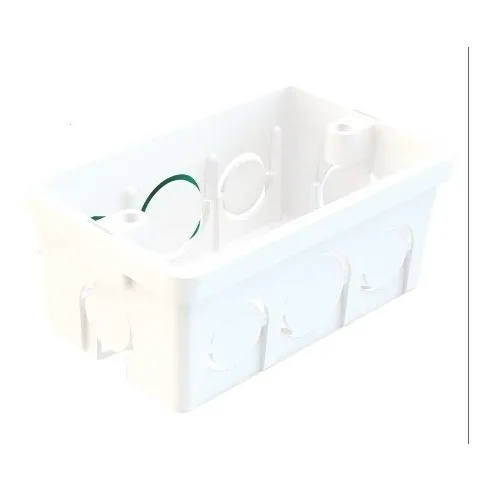 Cajetin Electrico (caja De Empalme) 2x4 Plastico Paq 12 Und