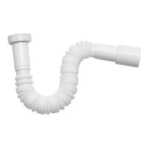 Sifón Para Lavamanos Plástico Corrugado Extensible 1 - 1/4¨