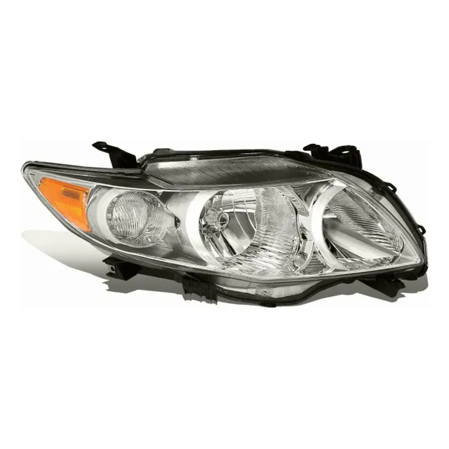 Dna Motoring Oem-hl-0089-r Carcasa Cromada De Repuesto Para