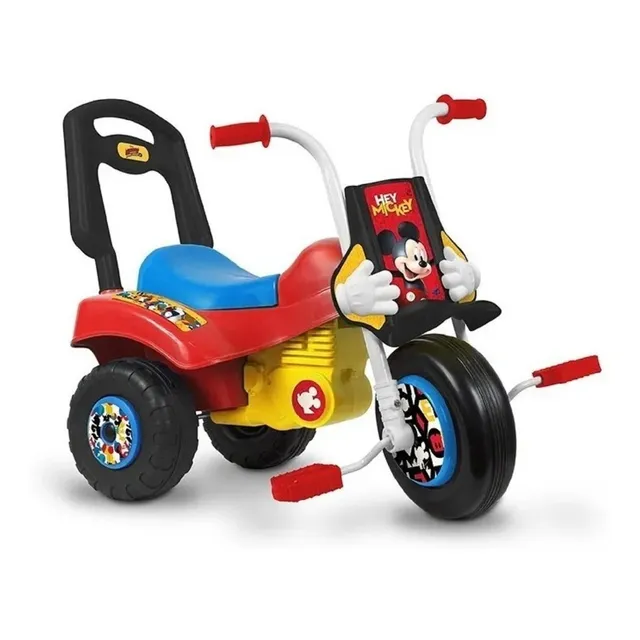 Triciclo Infantil Moto Z Mickey Minnie Disney Babymovil