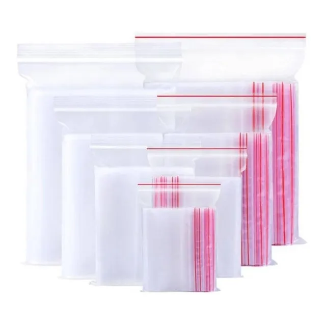 Bolsas Tipo Ziploc Con Cierre Hermético 4x6cm  200 Uds