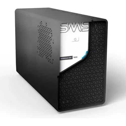 Nobreak Sms Tech 800va 29303 Entrada Bivolt E Saída 220v Cor Preto
