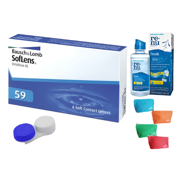 Lente De Contato Soflens 59 Com Grau Miopia Ou Hipermetropia Lente De Contato Soflens 59 Com Grau Miopia Ou Hipermetropia