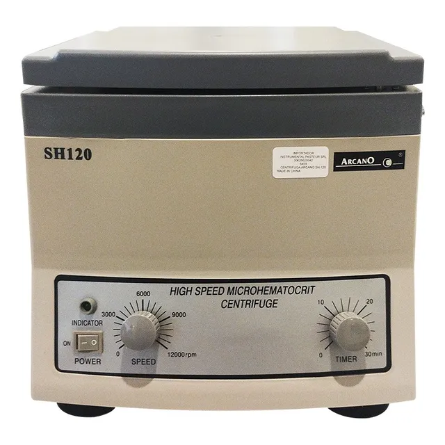 Micro Centrifuga Arcano 24 T Hematocritos Ideal Veterinaria