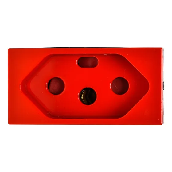Tomada Dedicada Quadrada Vermelho 20a 2p+t Arteor Pial