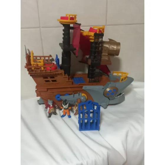 Navio Pirata Tubarão Imaginext ( Ler Descrição)
