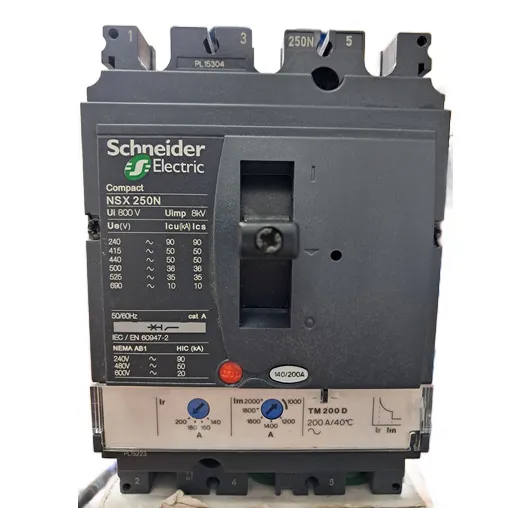 Breaker Ajustable 140-200a Marca Schneider