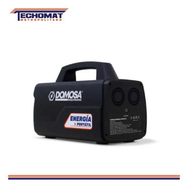 Fuente De Energía Portátil 600w 120v Domosa