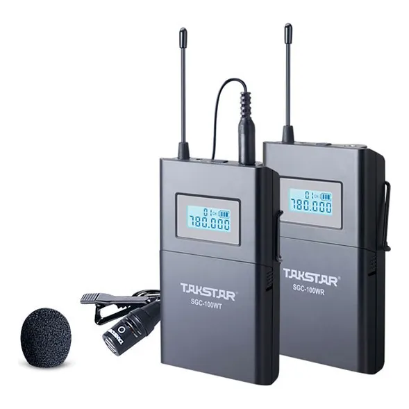 Sistema Inalambrico Entrevistas Solapero Takstar Sgc-100w