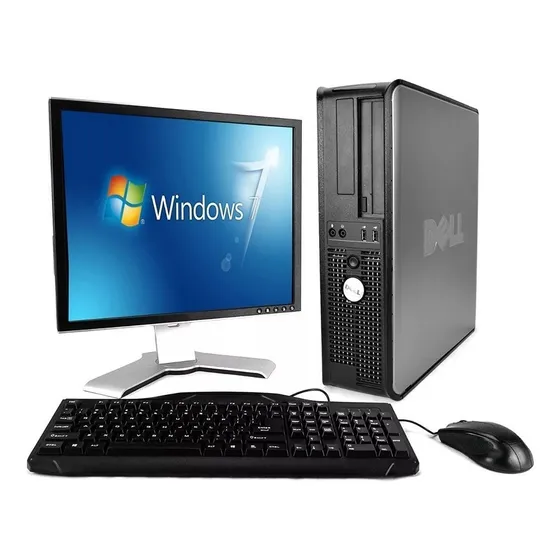 Computadora Completa Hp Dual Core - 8gb Ram Lcd 17 (Reacondicionado)