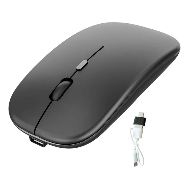 Q Ratón Inalámbrico Con Usb Y Receptor Tipo C, Para