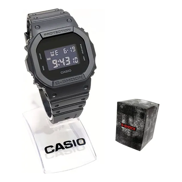 Relógio Casio G-shock Masculino Dw-5600ubb-1dr Preto
