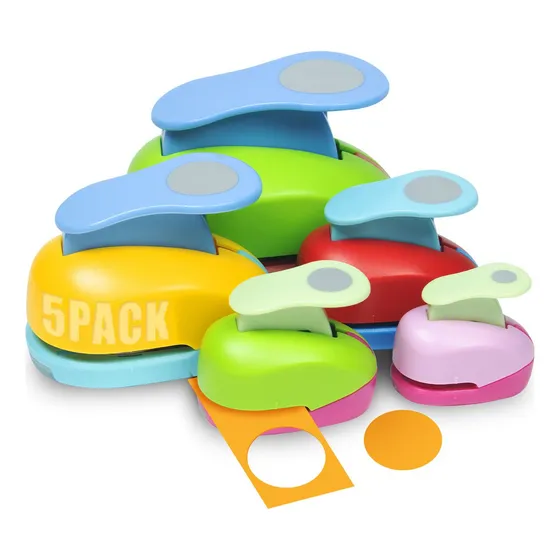 . Perforadora De Papel Circular For Engargolar 5 Piezas