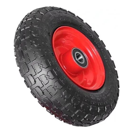 Rueda Para Yegua 10 Pulgadas 4.10/3.50-4 136 Caucho Inflable