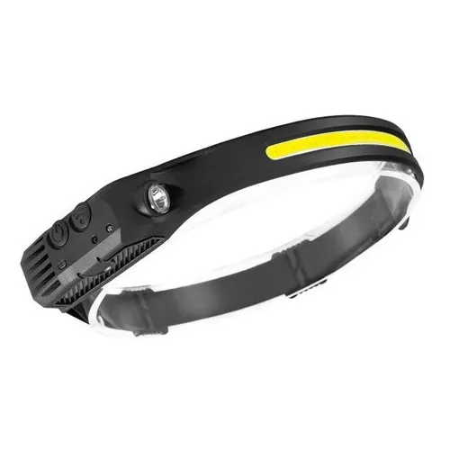 Linterna Frontal Led Brillante Luz Camping Lampara De Cabeza Color de la linterna Negro Color de la luz Blanco