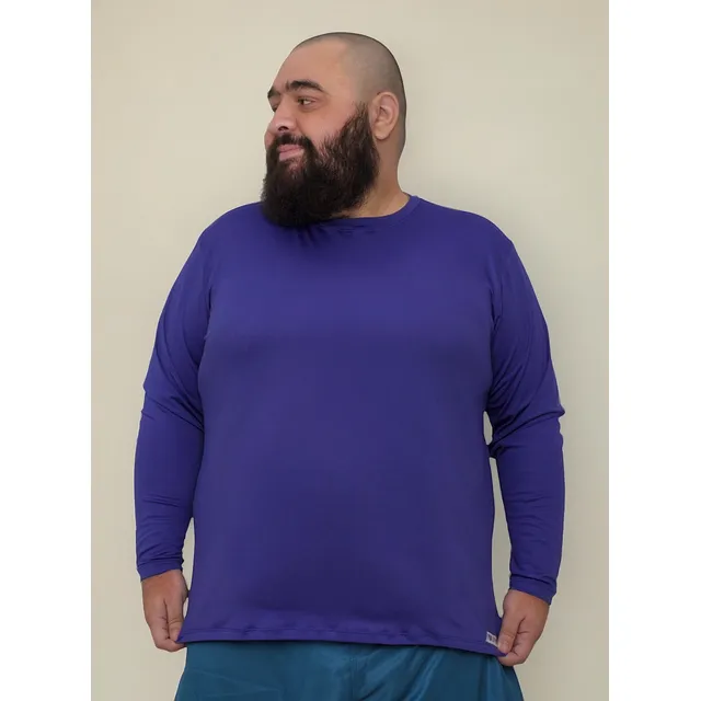 Camisas Plus Size Proteção Solar Uv+50 Segunda Pele G1-g2-g3