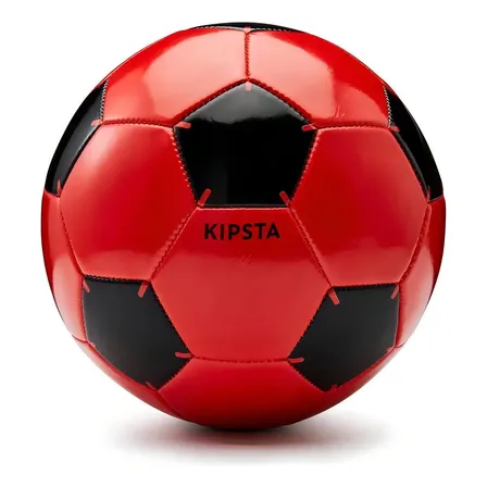 Bola de Futebol Kipsta First Kick Tamanho 4, Vermelho