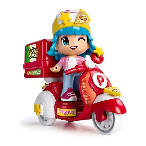 Pinypon Moto De Pizzeria Con Accesorios Original Bentancor O
