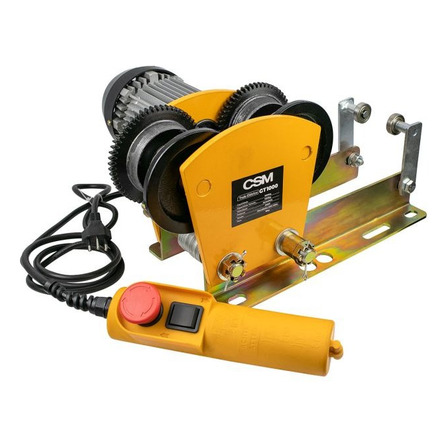 Trole Elétrico Gt 100/300/1000kg Monofásico Csm Cor Amarelo Trole Elétrico Gt 100/300/1000kg Monofásico Csm Cor Amarelo