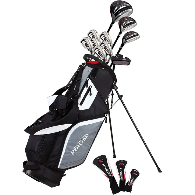 Conjunto Completo Palo Golf Para Hombr Precise M5 Incluye 5