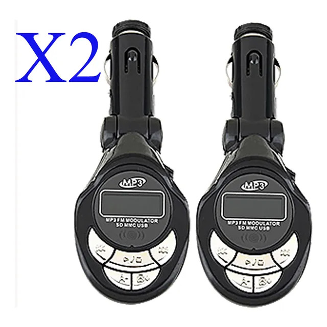 Transmisor Fm Carro 3.5mm Mp3 Sd Usb Celulares Sin Control