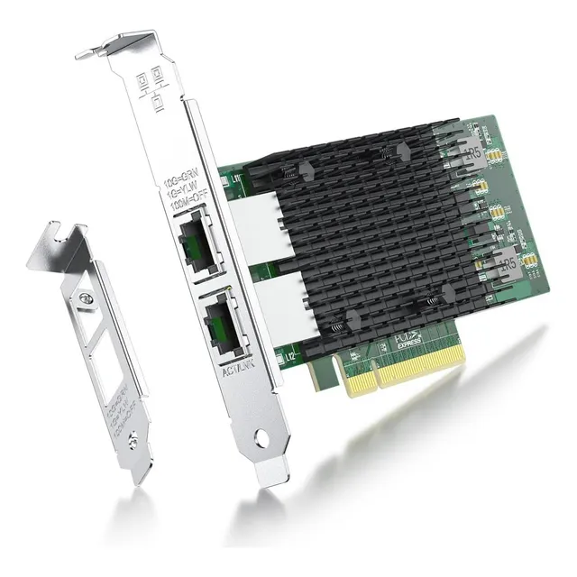 Tarjeta De Red Ipolex 10gb Intel X540-t2 Pcie Nic Ethernet