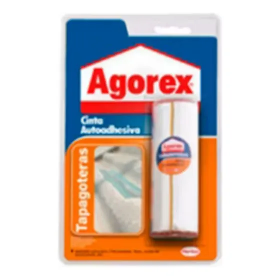 Tapagotera Cinta Aluminio 1mt Agorex