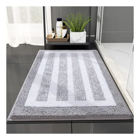 Alfombra Baño Lujo Extra Suave Antideslizante Super Agua X