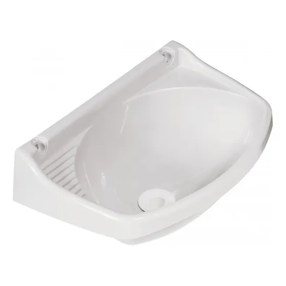 Pileta Bacha Para Baño , En Plástico , Tamaño Pequeño