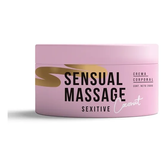 Crema Para Masasjes Eroticos Y Sexuales Aroma Coco Corporal