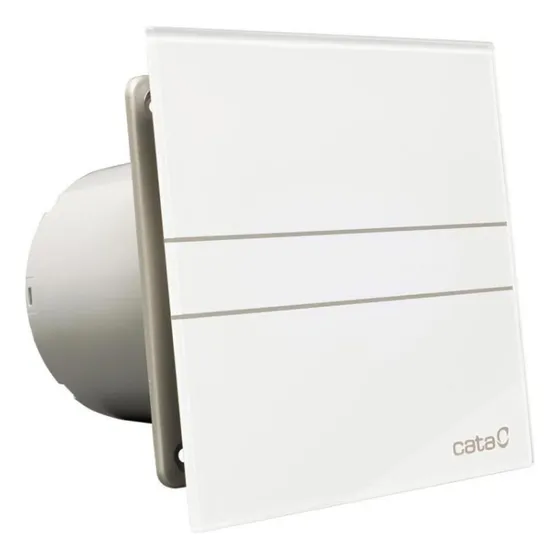 Extractor De Baño Cata 10 Crystal E-100g Frente Cristal