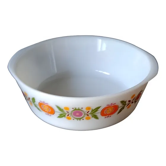 Bowl Vidrio Alemán Tipo Pyrex Schoot & Gen Mainz Jena Glass