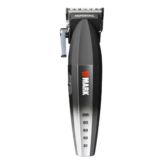 Maquina De Cortar Cabelo Wmark Ng 2038 Prateado Display Led