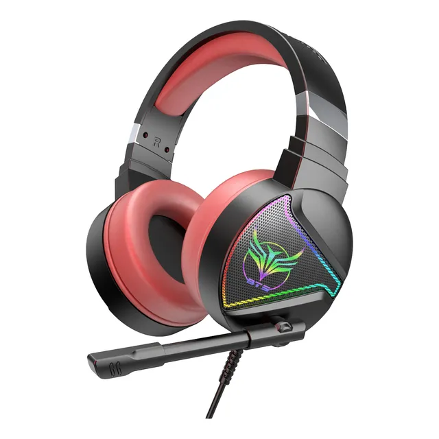Auriculares Con Cable Diadema Gamer Audífonos Con Micrófono