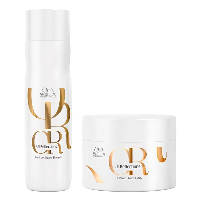 Kit Wella Oil Reflections - Shampoo E Máscara Kit Wella Oil Reflections - Shampoo E Máscara